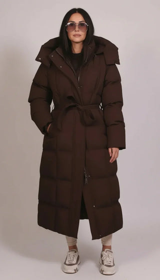 Florence™ — Manteau long matelassé chaleur absolue